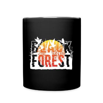BLACK FOREST - Tasse einfarbig - Schwarz - Vorne