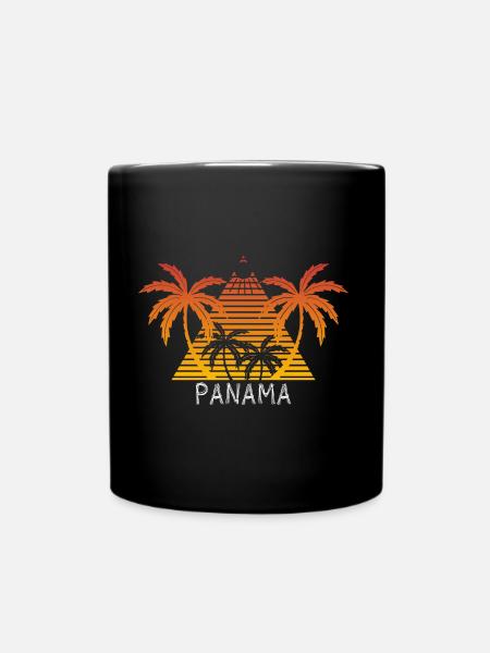 Panama - Mug uni - noir