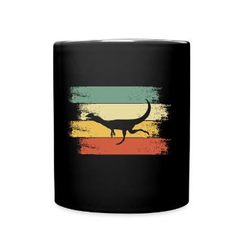 Dino - Tasse einfarbig - Schwarz - Vorne