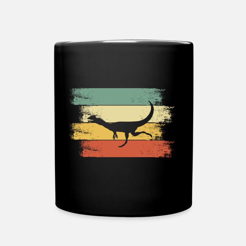 Dino - Tasse einfarbig - Schwarz