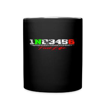1N23456 Fast Life - Full Colour Mug - black - Front