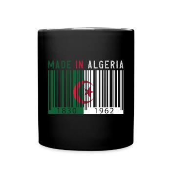 Algeria Vintage Gift MADE IN ALGERIA - Full Colour Mug - black - Front