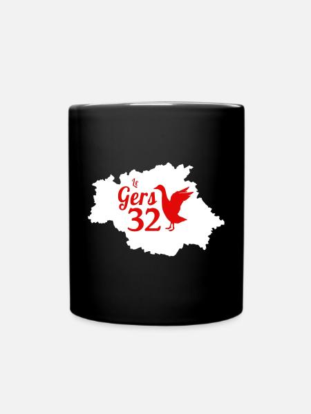 Le gers - Mug uni - noir