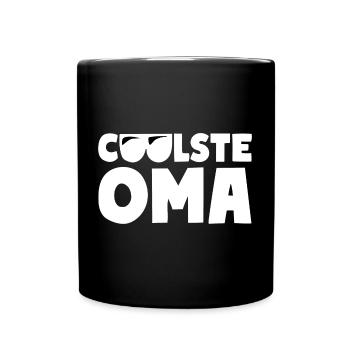 COOLEST GRANDMA - Full Colour Mug - black - Front