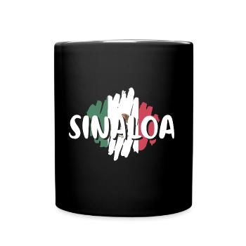 Mexican Mexico Sinaloa - Tasse einfarbig - Schwarz - Vorne