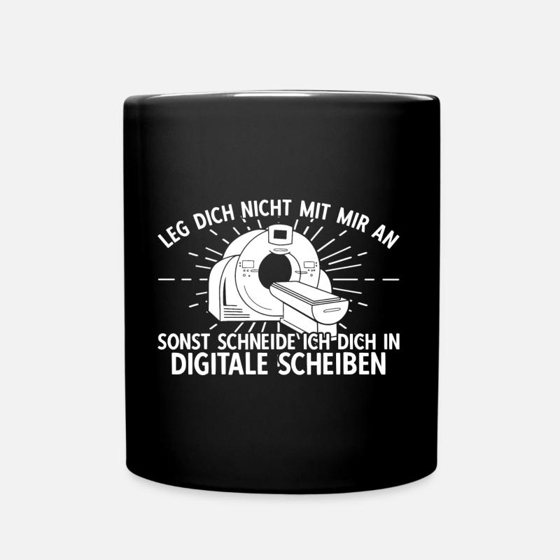 MTRA Medizinisch-Technischer Radiologie Mta - Tasse einfarbig - Schwarz