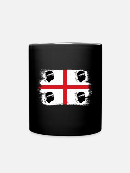 Sardaigne Drapeau Sardaigne Drapeau Sardegna Drapeau - Mug uni - noir