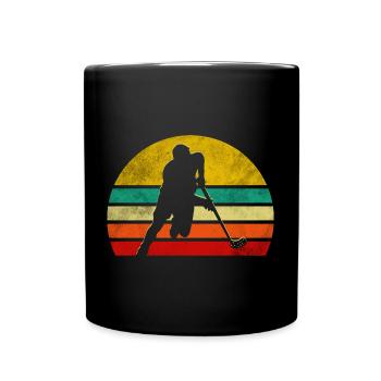 Floorball - Mug uni - noir - Devant