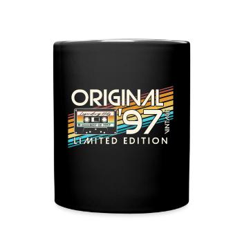 1997 Vintage Retro Birthday Gift - Full Colour Mug - black - Front