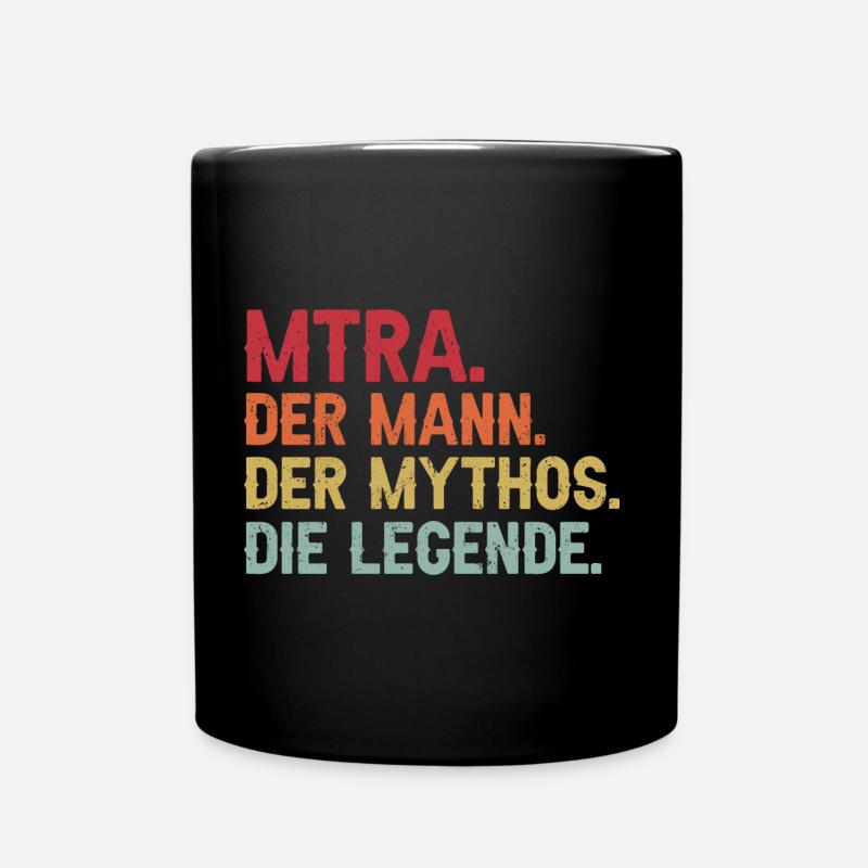 MTRA Medizinisch-Technischer Radiologie Mta - Tasse einfarbig - Schwarz
