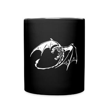 Dragon - Full Colour Mug - black - Front