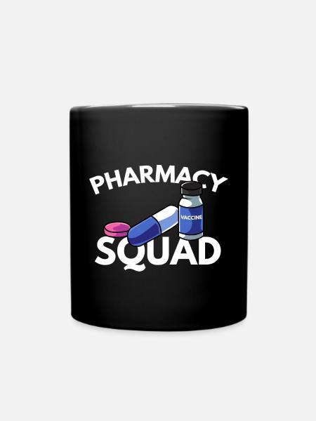 Apotheker Apotheke Pharmazie PTA - Tasse einfarbig - Schwarz