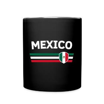 Mexico fan tshirt/trikot for global competitions - Full Colour Mug - black - Front