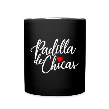 Padilla de Chicas Bride's Gang Bridesmaid Wedding - Full Colour Mug - black - Front
