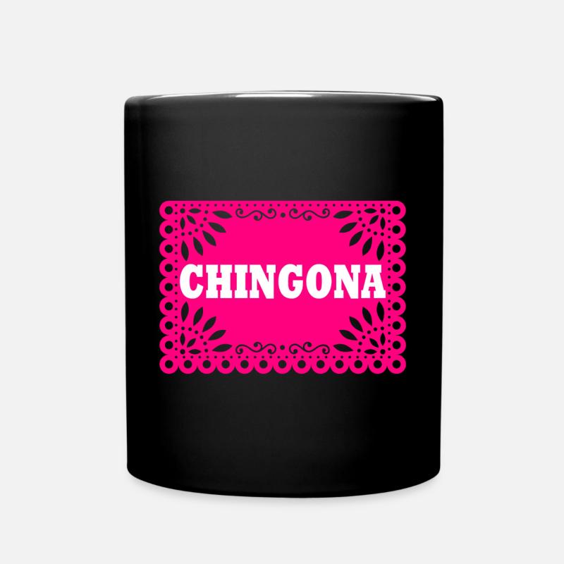 Chingona - Full Colour Mug - black