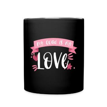 Mon quad est mon amour - Motorsport Gift - Mug uni - noir - Devant