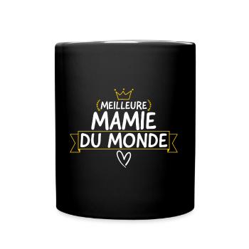 Meilleure mamie du monde. - Mug uni - noir - Devant