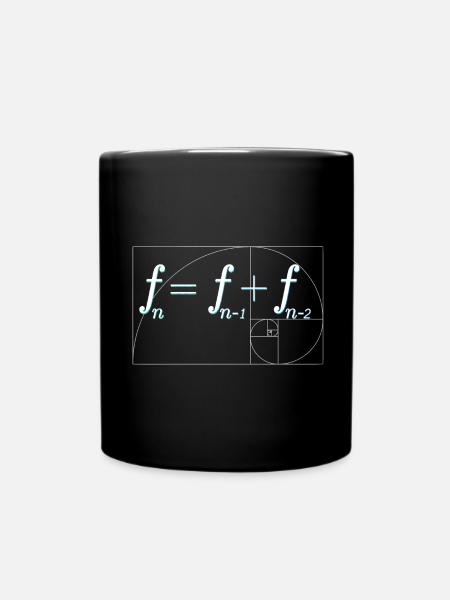 Séquence de Fibonacci - Mug uni - noir