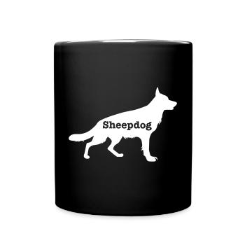 Sheepdog - Full Colour Mug - black - Front
