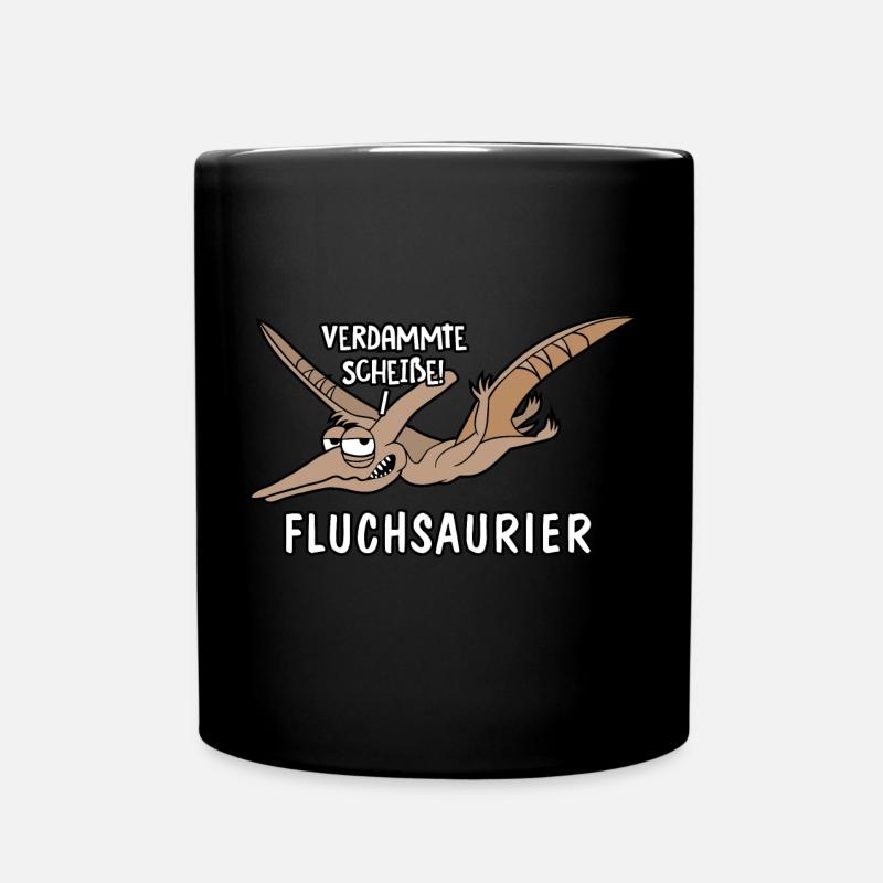 Fluchsaurier - Tasse einfarbig - Schwarz