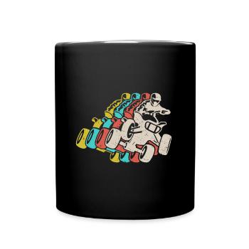 Quad Bike Vintage Quad Rider Enfants VTT - Mug uni - noir - Devant