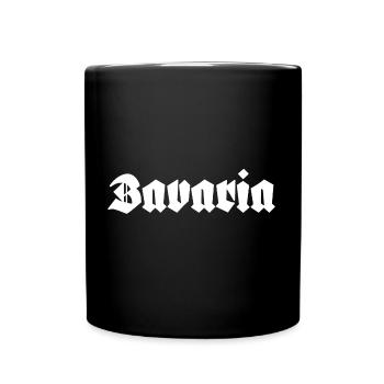 Bavaria - Tasse einfarbig - Schwarz - Vorne