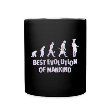 Pâte à gâteau cuire - Mug uni - noir - Devant