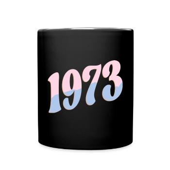 1973 Geburtstagsgeschenke Retro - Tasse einfarbig - Schwarz - Vorne