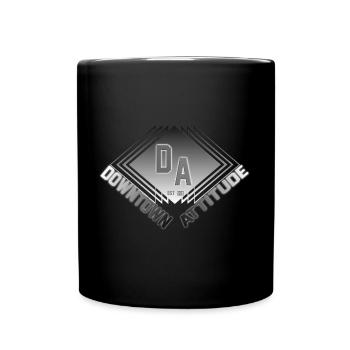 Downtown Attitude - Tasse einfarbig - Schwarz - Vorne