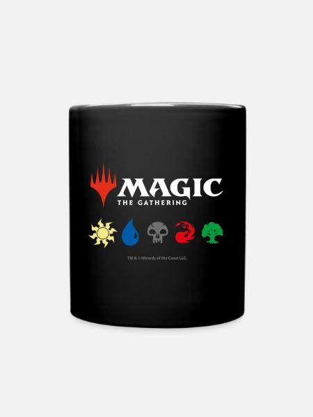 Magic: De samlende symboler på magi - Ensfarvet krus - sort