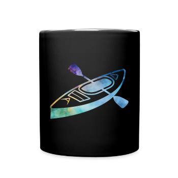 kayak - Full Colour Mug - black - Front