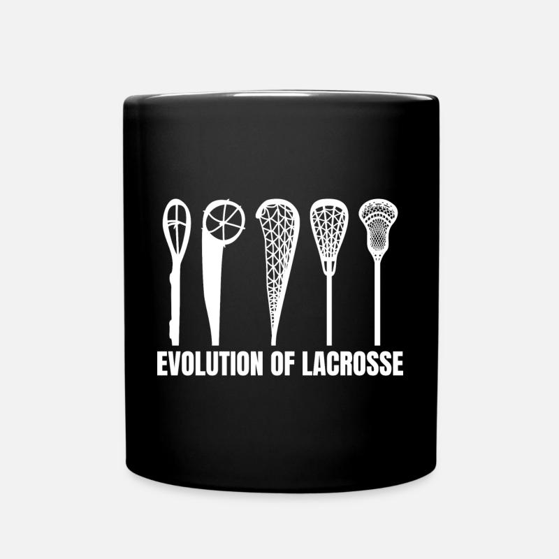 Lacrosse Entwicklung - Tasse einfarbig - Schwarz