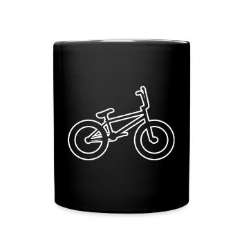 BMX Bike - Full Colour Mug - black - Front