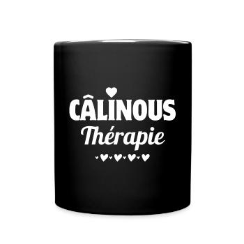 amoureux, couple, amoureuse - Mug uni - noir - Devant