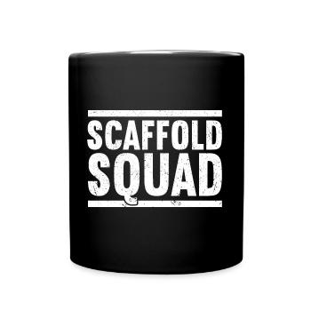 Scaffold Scaffolding Scaffolder - Full Colour Mug - black - Front