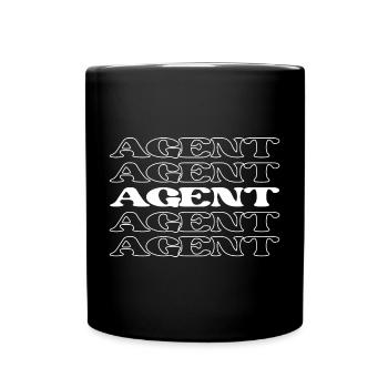 Agent Representative Delegate Ambassador Deputy - Full Colour Mug - black - Front