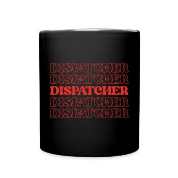 Koordinator für Dispatcher-Operator-Controller - Tasse einfarbig - Schwarz - Vorne