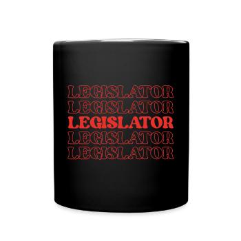 Gesetzgeber Repräsentativer Gesetzgeber Gesetzgeber - Tasse einfarbig - Schwarz - Vorne