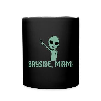 Bayside Miami Shadow Alien - Tasse einfarbig - Schwarz - Vorne