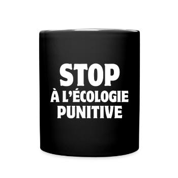 Ecology, Farmer, Punitive Ecology - Full Colour Mug - black - Front