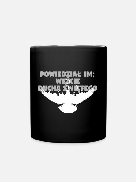 Recevez consolateur - Polonais - Mug uni - noir