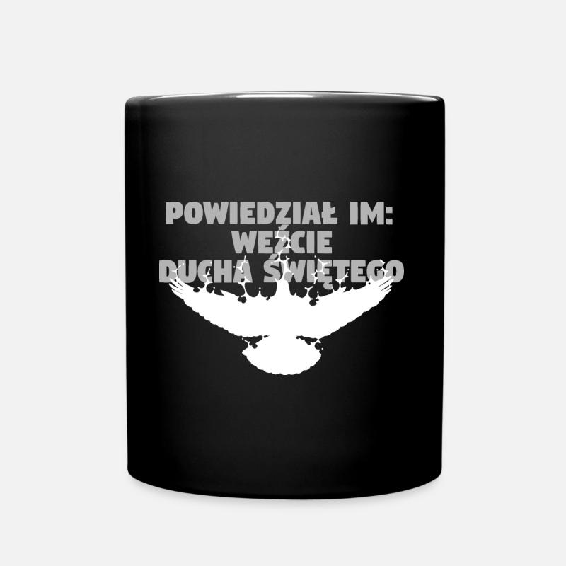 Recevez consolateur - Polonais - Mug uni - noir