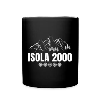 skiing, ski resort, ski area, skier - Full Colour Mug - black - Front