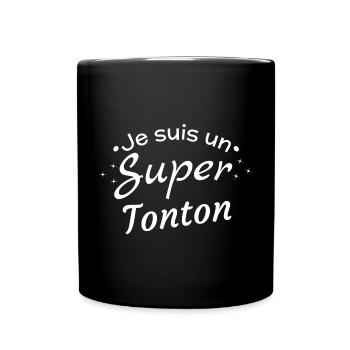 Je suis un Super Tonton Original - Mug uni - noir - Devant
