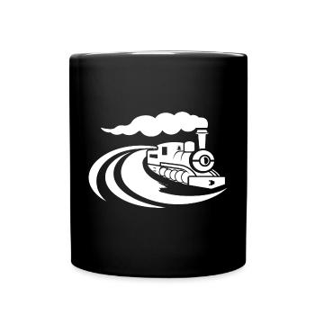 Locomotive - Mug uni - noir - Devant