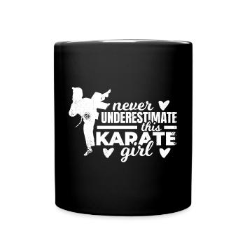 Karate Girls - Full Colour Mug - black - Front