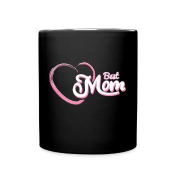 Best mom in the world - Full Colour Mug - black - Front