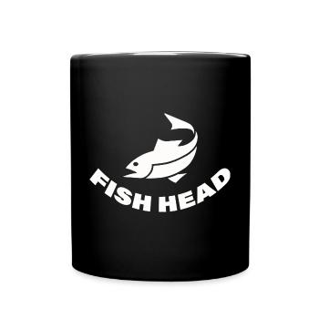 FISH HEAD - Tasse einfarbig - Schwarz - Vorne