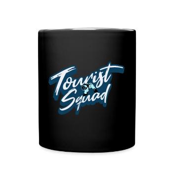 Tourist Squad Picture Photographer Vacation - Tasse einfarbig - Schwarz - Vorne