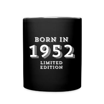 Date of birth, year of birth, 72 years - Full Colour Mug - black - Front